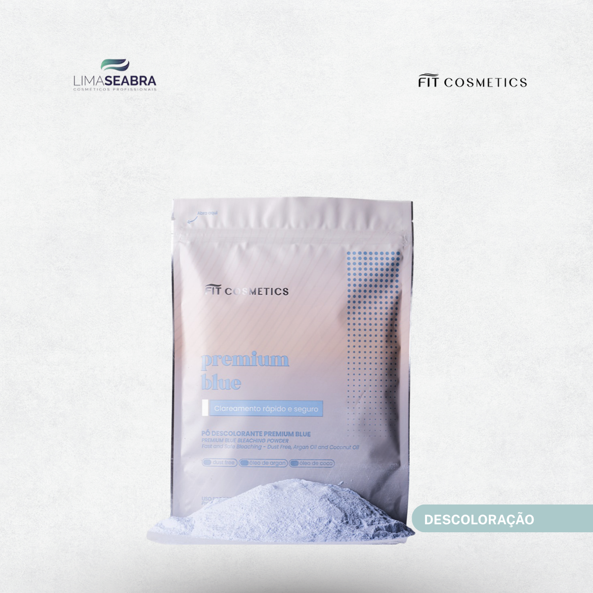 PO DESCOLORANTE PREMIUM BLUE 500g - Imagem 2