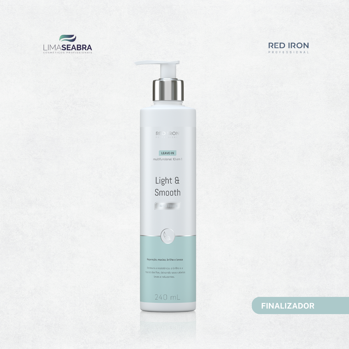 LIGHT SMOOTH - LEAVE-IN 10 EM 1 - 240ML