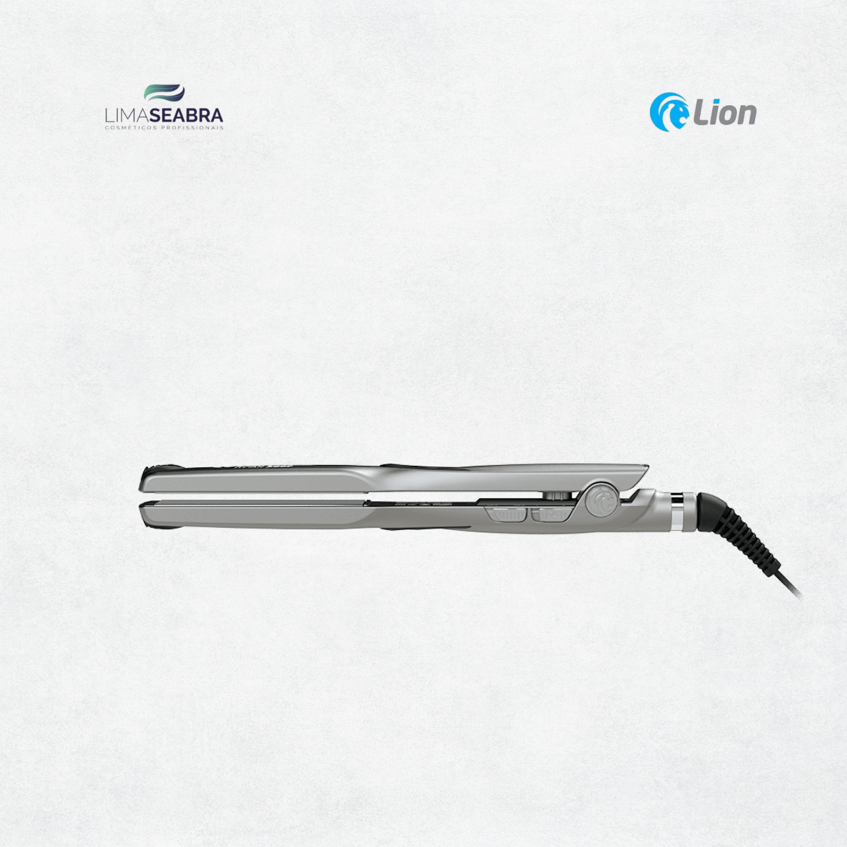 PRANCHA PROFISSIONAL PARA PROGRESSIVA | LION CROMO TITTAN 500F - BIVOLT - CINZA CHUMBO - Imagem 3