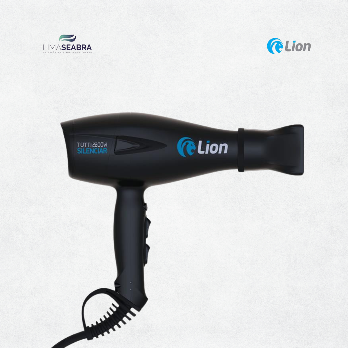 SECADOR PROFISSIONAL LION | TUTTI SILENCIAR 2200W - 127V - PRETO - Imagem 5