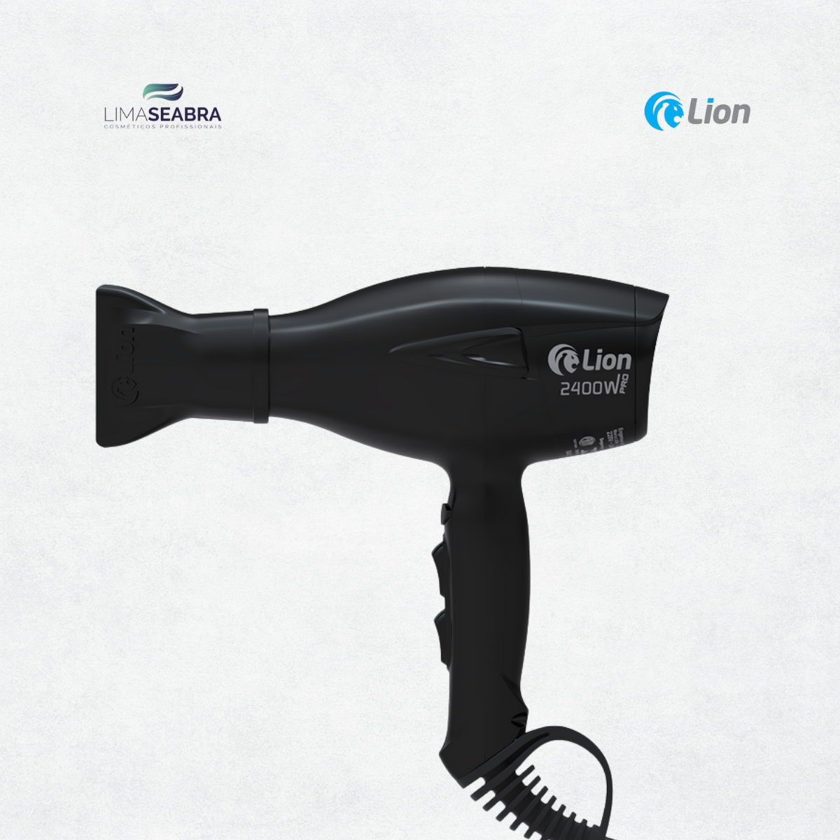 SECADOR PROFISSIONAL LION PRO 2400W - 127V - PRETO - Imagem 2
