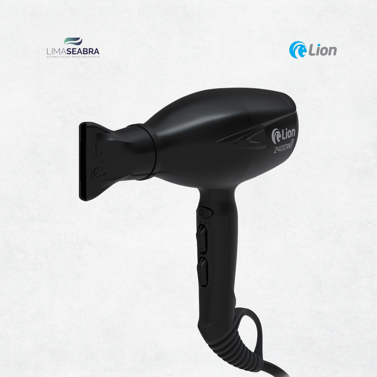 SECADOR PROFISSIONAL LION PRO 2400W - 127V - PRETO - Imagem 5