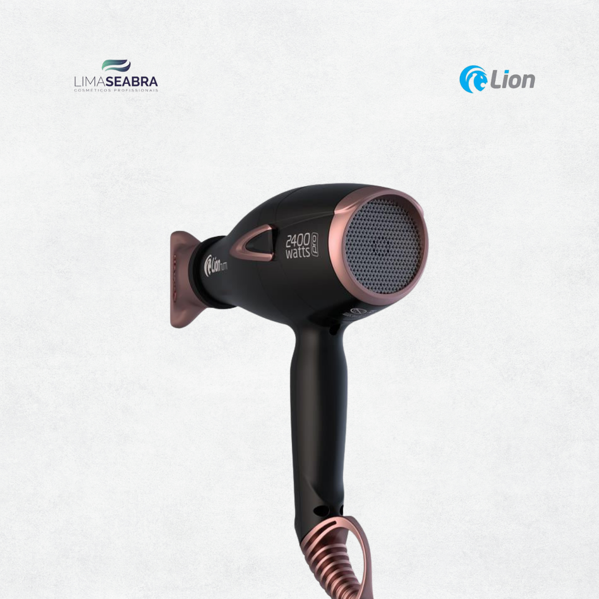 SECADOR PROFISSIONAL LION TUTTI 2400W - 127V - ROSE - Imagem 3