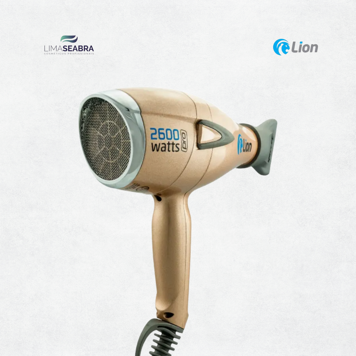 SECADOR PROFISSIONAL LION TUTTI 2600W - 220V - DOURADO - Imagem 2