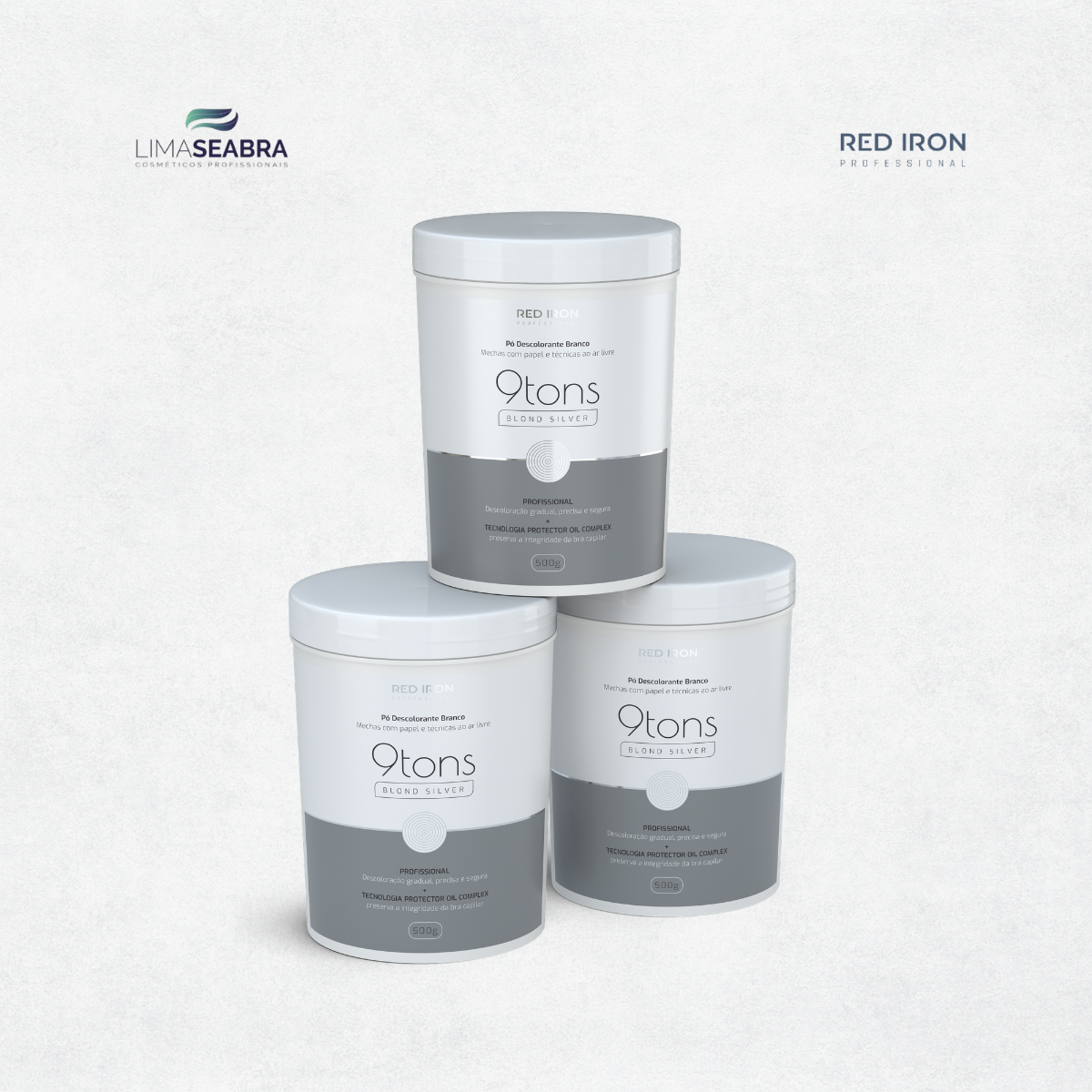 PO DESCOLORANTE 9 TONS 500GR - Imagem 2